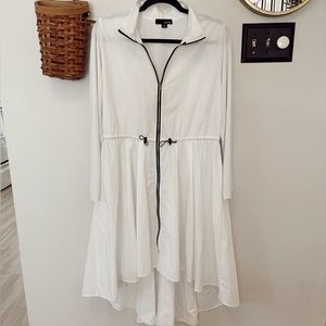 Sun Kim Zippered Hi-low Jacket